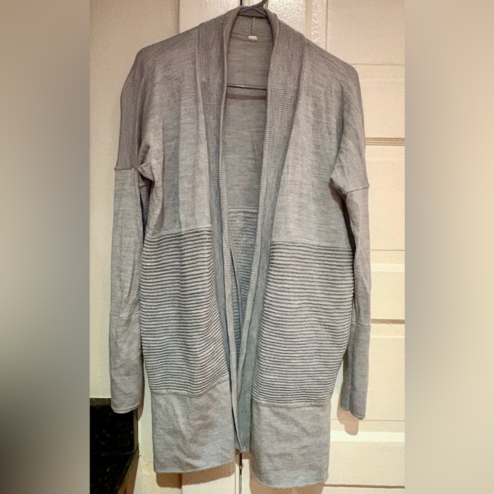 Lululemon Sit In Lotus Wrap II | Heathered Starlight | Merino Wool